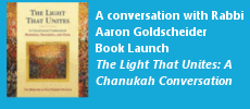 A Conversation with Rabbi Aaron Goldscheider